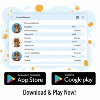 Hunter the Beaver with download badge